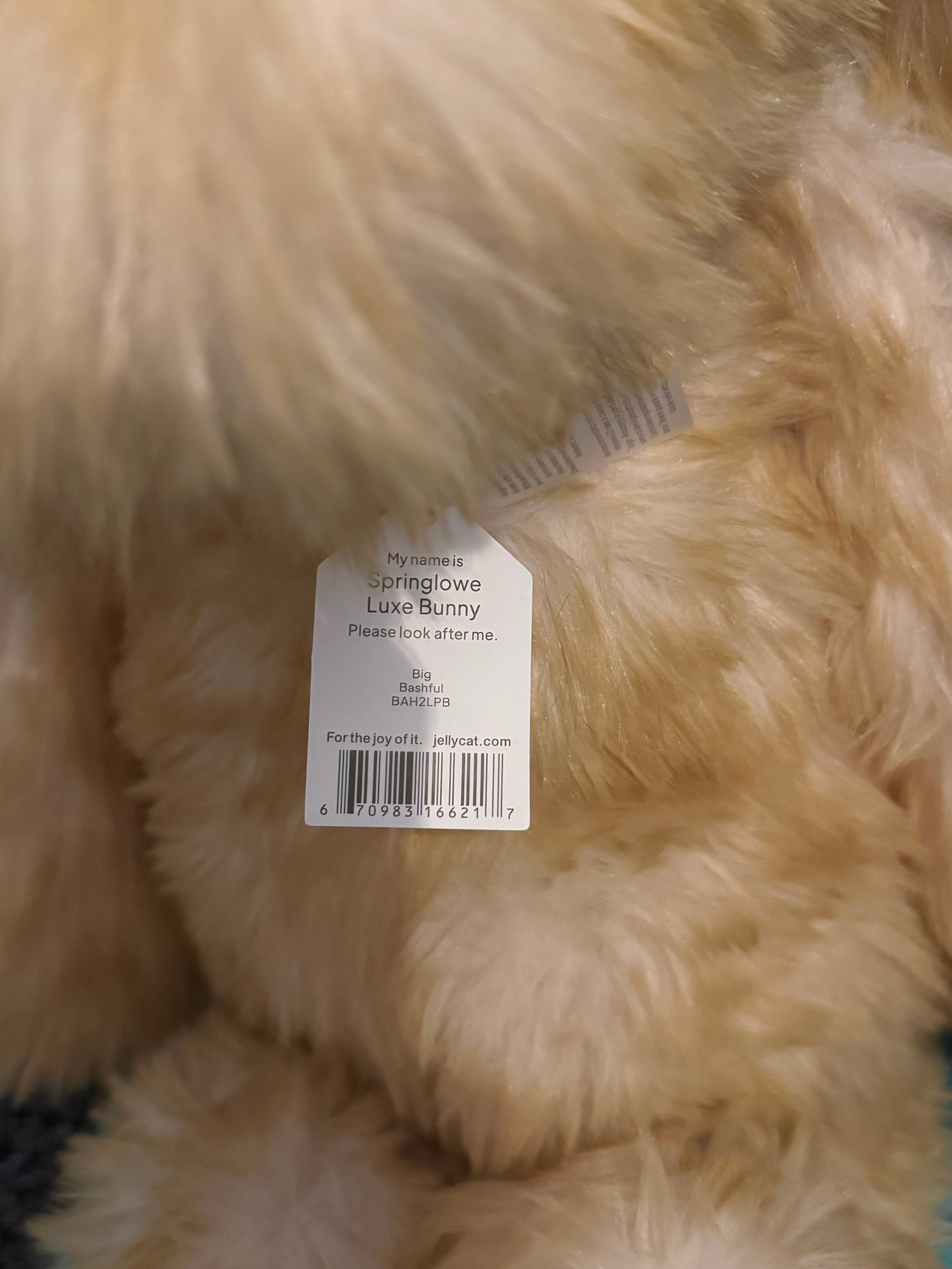 Rare Selfridges Exclusive Inklli x Springlowe Jellycat Bunny Limited Edition – BNWT